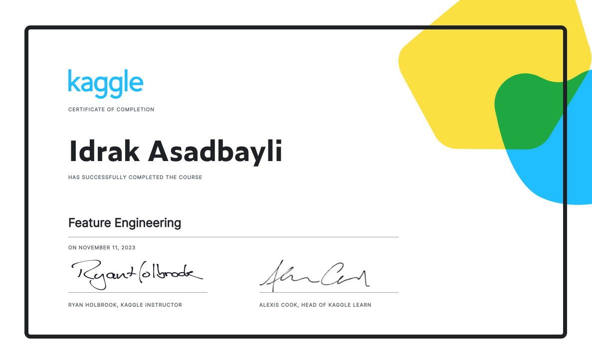 Certificate 1